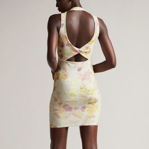 Ted Baker Effi Twist Back Bodycon Mini Dress